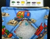 I Spy Bag - Mini with SEWN Word List and Detachable PICTURE LIST- Dig and Dump