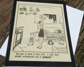 Vintage Dennis the Menace Comic Mother's Day Card