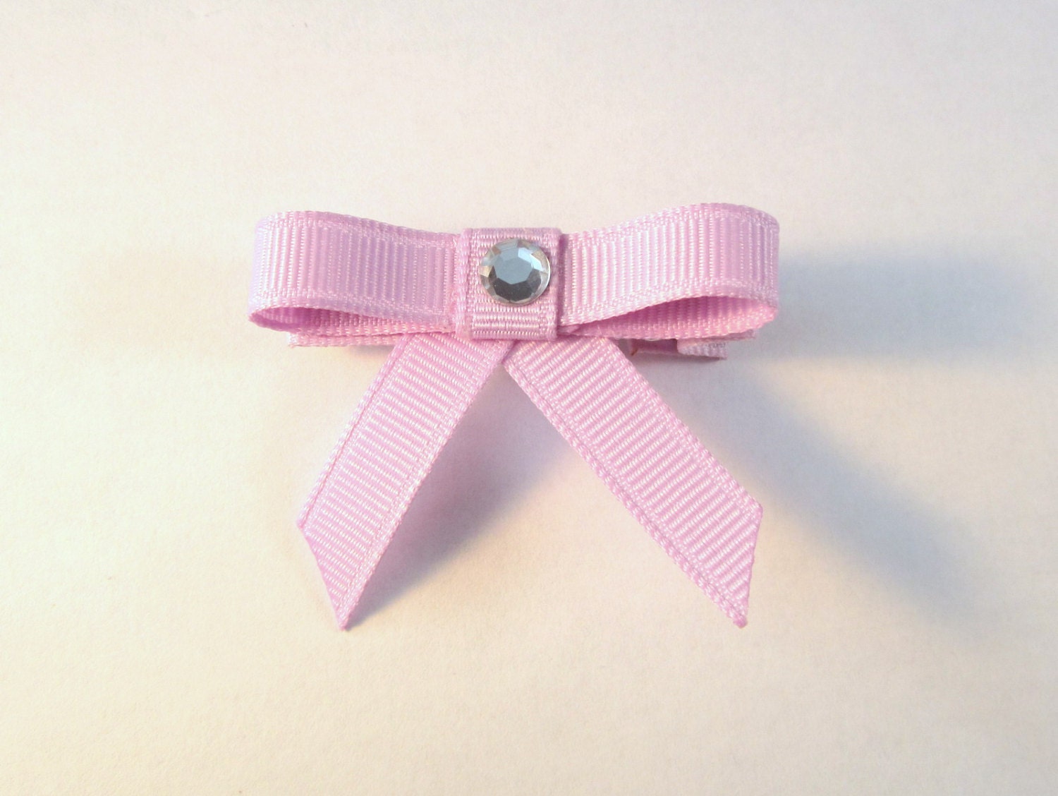 Bun Bow Saddleseat Horse Show Hair Bow Pastel Purple
