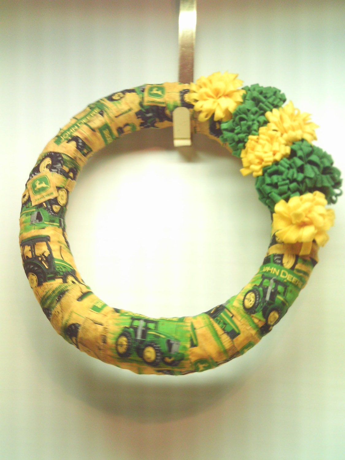 John Deere Wreath / Spring Wreath / Front door Wreath/