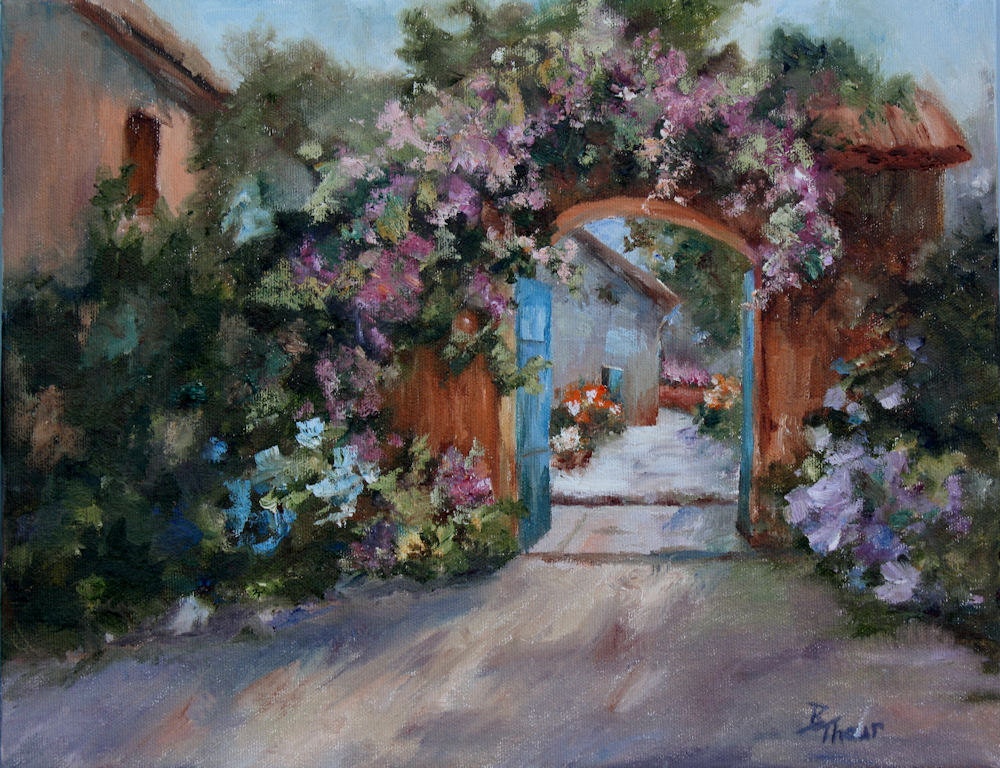 Inner Garden Original Oil Painting