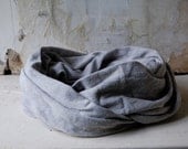 cloud scarf organic cotton hemp jersey naturally hand dyed