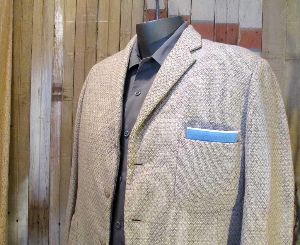 Selvedge Pocket Square Cotton Chambray Blue Denim sartorial accent
