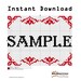 DIY Anatomical Heart - .pdf Original Cross Stitch Pattern - Instant Download
