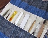 Basic Metal Clay Tool Kit - roll up storage for clay tool - Beginner's
