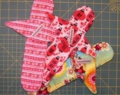 Three plus size panty liners, 11.5 inches long