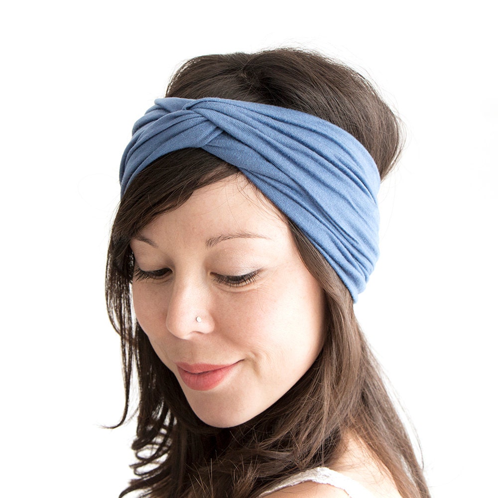 Turban Headband Petrol Blue