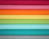 Summer Basics Moda Bella Solids quilt fabric bundle by Fabric Shoppe- Premium Solid quilting cotton- Yard Bundle, 8 total