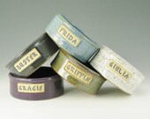 Personalized Cat Bowl, Dog Bowl, Rabbit Bowl, Small Pet Bowl, MultiColor Variety, 5 Inch, Personalize To Order
