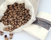 Eco bag - biodegradable natural silk bulk food bag - rice, grains, beans, produce