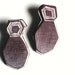 Abstract figure earrings