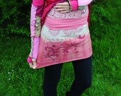 Mini Skirt, Love the Life you Live, Over skirt, Festival Clothing,