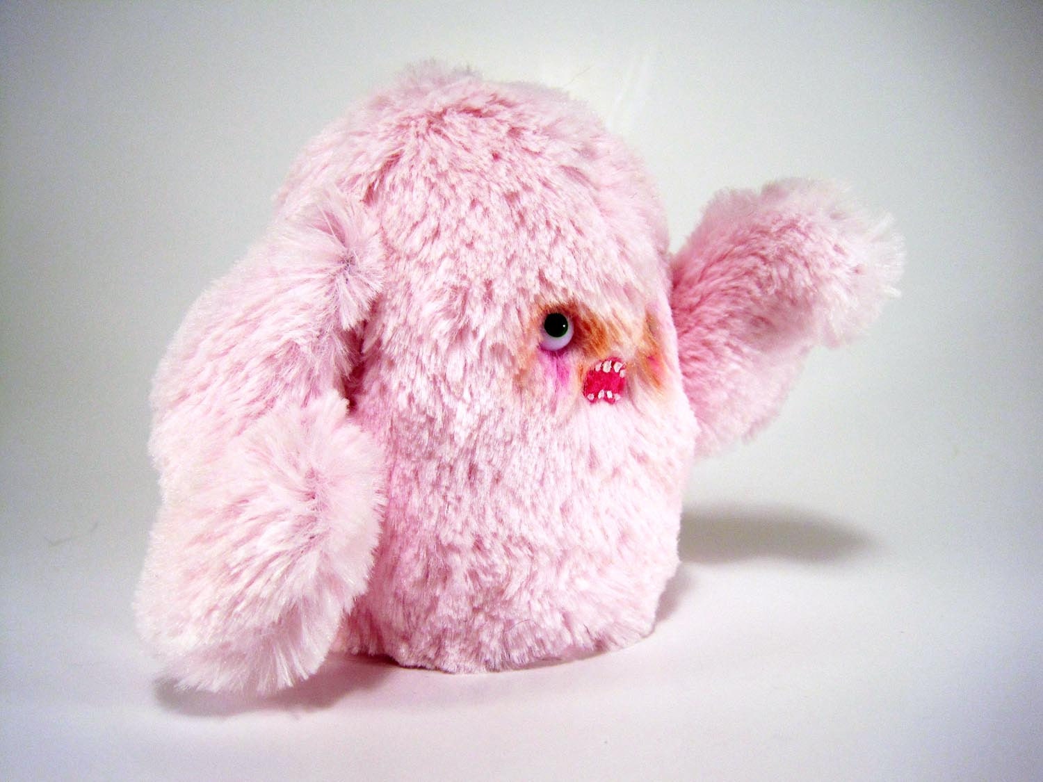 Mini Mad Eyed Monster Plush Key Chain