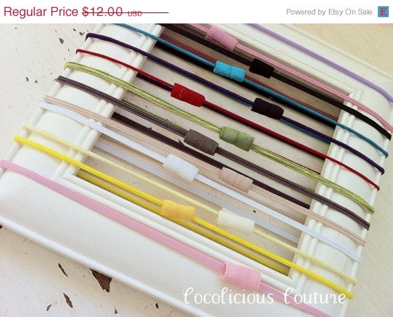 40% OFF SUPER SALE 12 Super Skinny Headband Collection