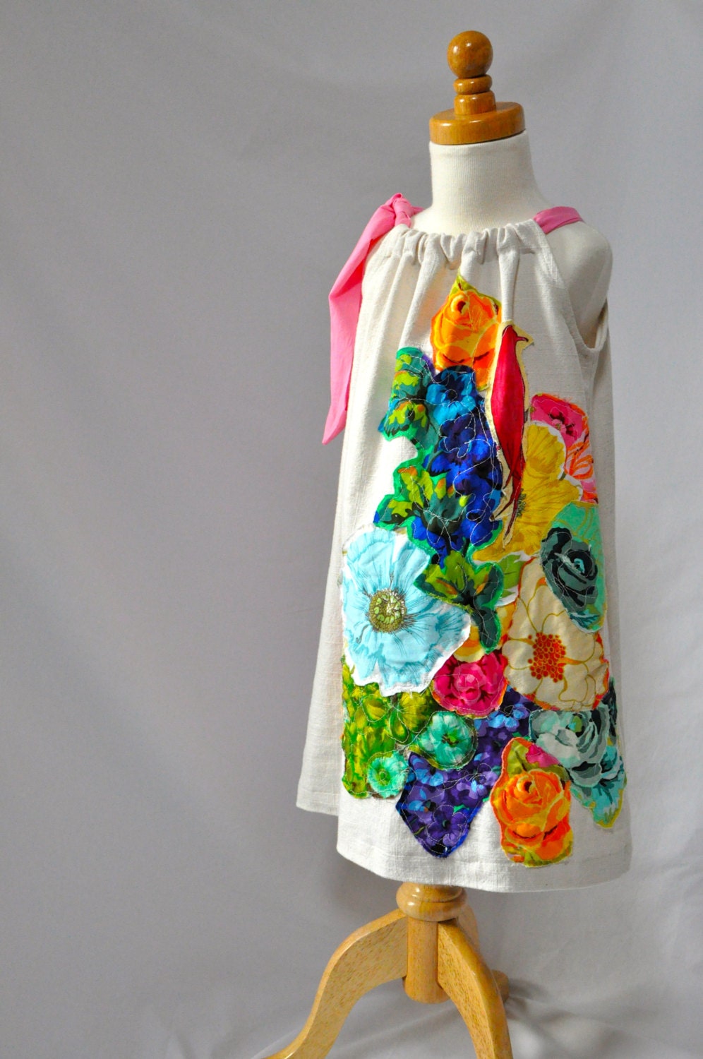 Spring Bouquet GIrl's Dress - One-of-a-kind