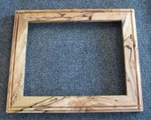 8x10 Spalted Rock Maple Picture Frame