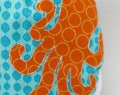 Swim diaper waterproof diaper cover Octopus N Bubbles Ready to Ship Size Small