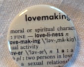 Vintage Dictionary 3 Custom Buttons