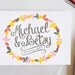 Wedding Logo, custom logo, save the date, custom monogram, personalized wedding, wedding stationery, DIY wedding, script font, digital file