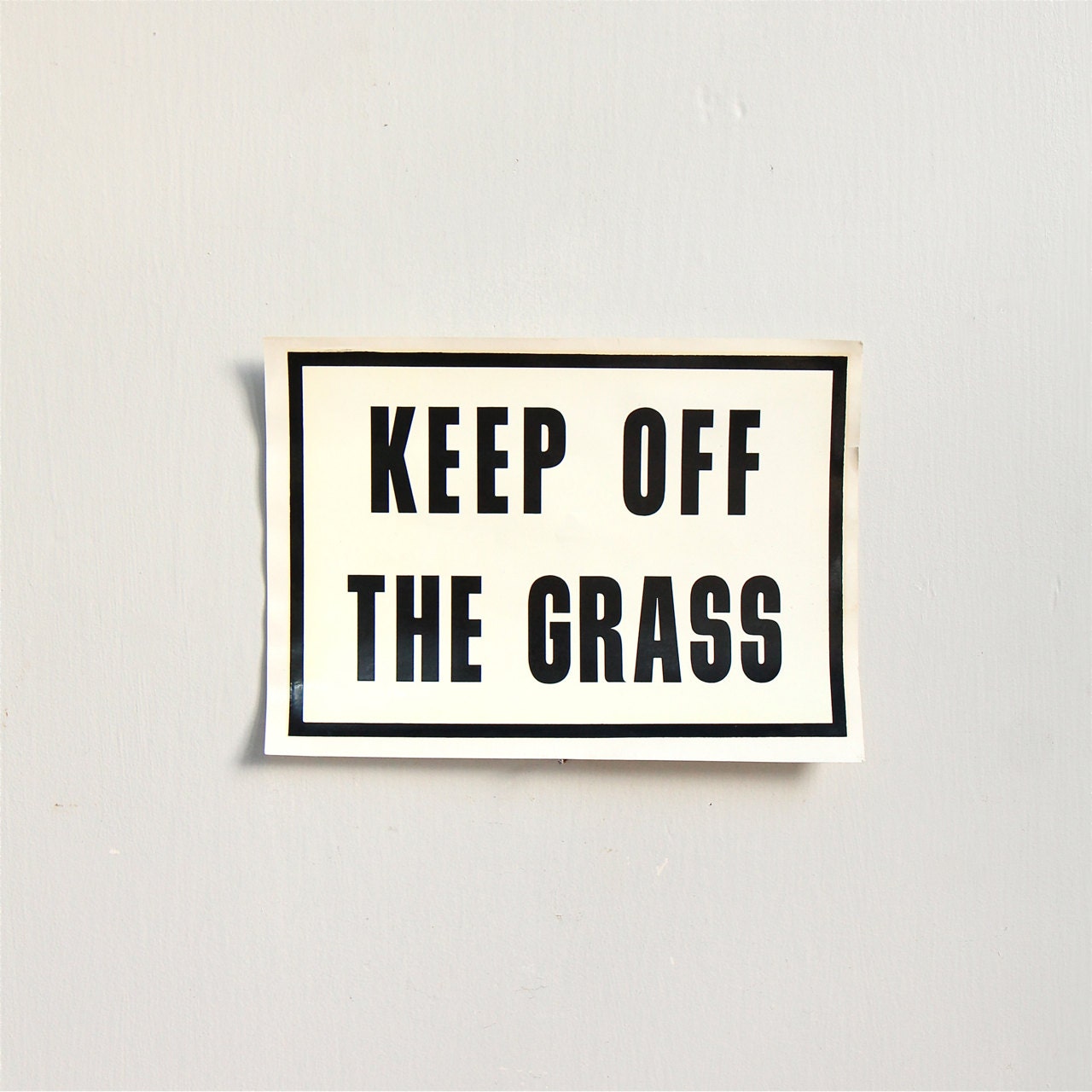 Vintage Sign / Decal