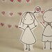 Valentines - I love you - Photo print - Paper diorama