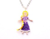 Beaded Rapunzel Tangled Necklace