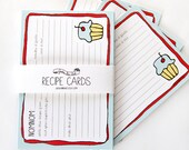 Recipe Cards - Set of 10. Bridal Shower Recipe Cards. Make That Sh-t.