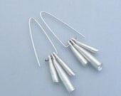 Totally Tubular Sterling Silver Earrings - E 1880