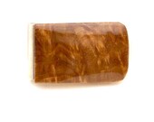 Handmade Wood Money Clip Australian Brown Malle Burl Wood
