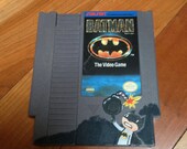 Batman - hand-painted NES cart