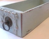 Robins Egg Blue Shabby Chic Sewing Drawer Storage Box