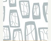 ON SALE Glimma---Soba in Fog---1 yard--Lotta Jansdotter for Windham Fabrics
