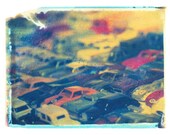 Toy Car Photography Polaroid Print Wall Decor Fine Art 4x5 Print