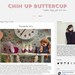 Premade Blogger Template Blog Design Chin Up Buttercup