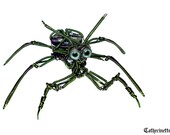 Steampunk Praying mantis Sculpture