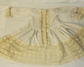Beautiful Vintage Victorian Toddler Girl or Doll Christening Baptism Dress