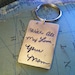 Handwriting Keychain or Bouquet Charm, Your Custom Handwriting or Childs Drawing, Gift for Mothers Day, Bride, Bridesmaid, Groom, Groomsmen