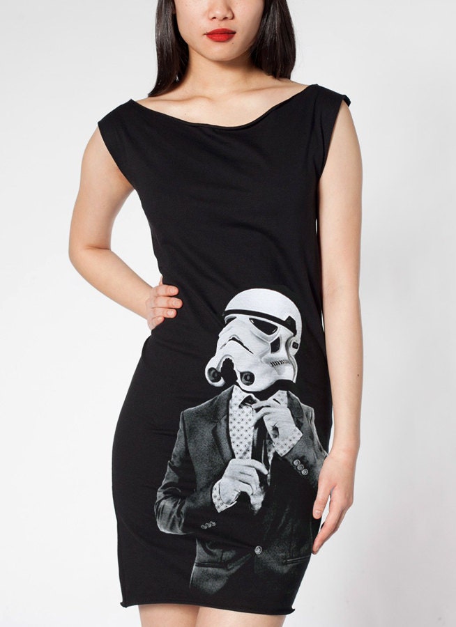 Storm trooper Smart Trooper - American Apparel T Dress ( Star Wars Storm Trooper Dress )