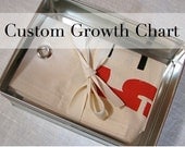Growth Chart, Choose your own Custom Colors, Free Personalization