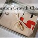 Growth Chart, Choose your own Custom Colors, Free Personalization