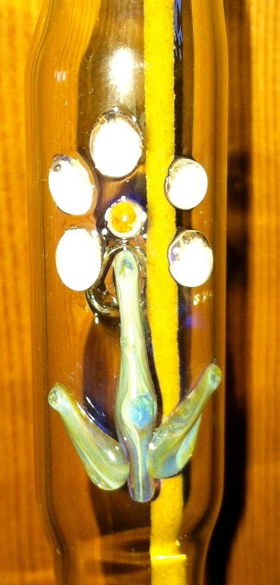 Color Changing Hanging Incense Burner with Daisies 15