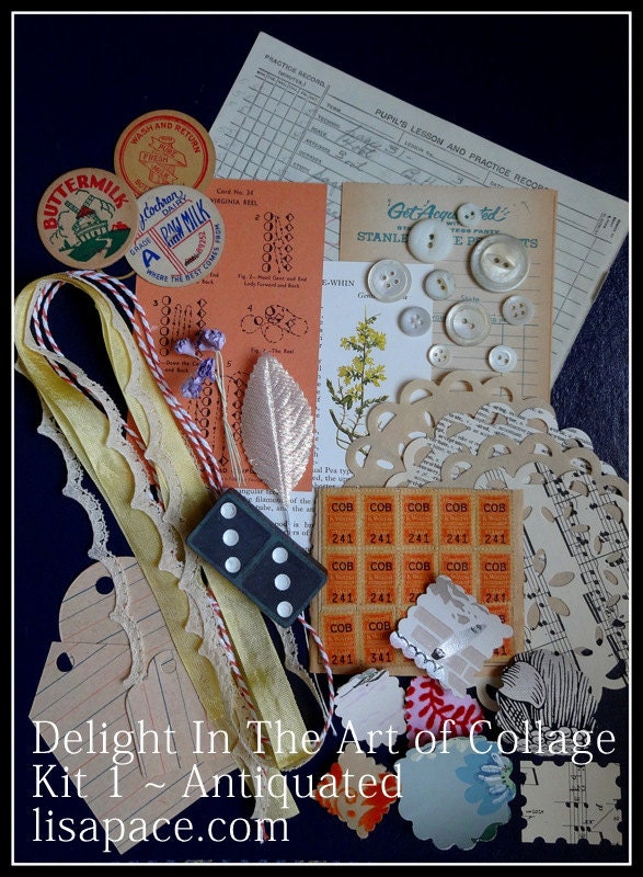 Antiquated Collage Kit