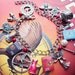 ADULT SIZE HungerGames Books Fringe Charm Bracelet
