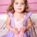 RAPUNZEL costume dress  princess dress for toddlers and girls fun for special occasion or birthday party costume