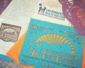 COMMISSION Original Design Custom Papel Picado Banners