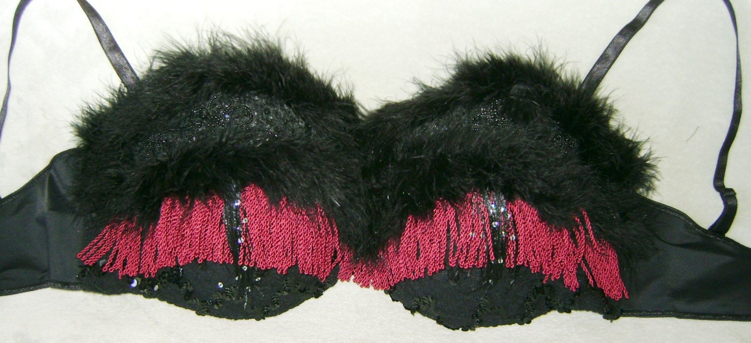 Belly dance costume burleasque bra plus size 42DD