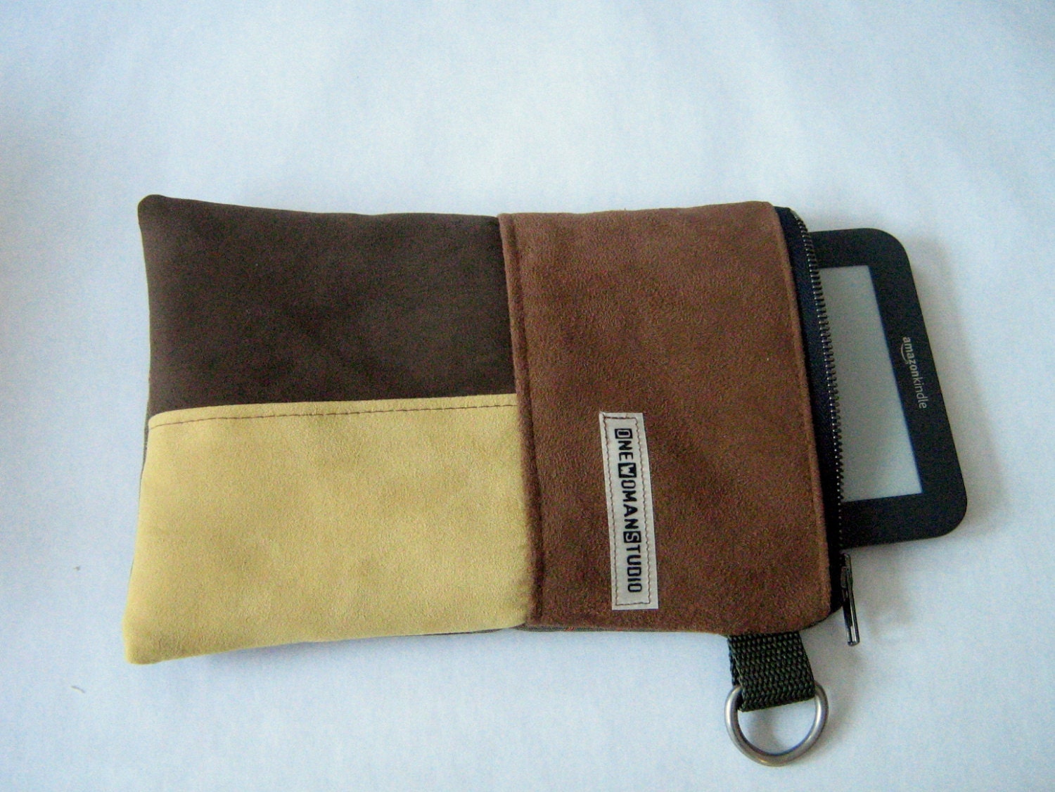 Zipper Pouch, Zipper Purse, Cosmetic Bag, Kindle Sleeve