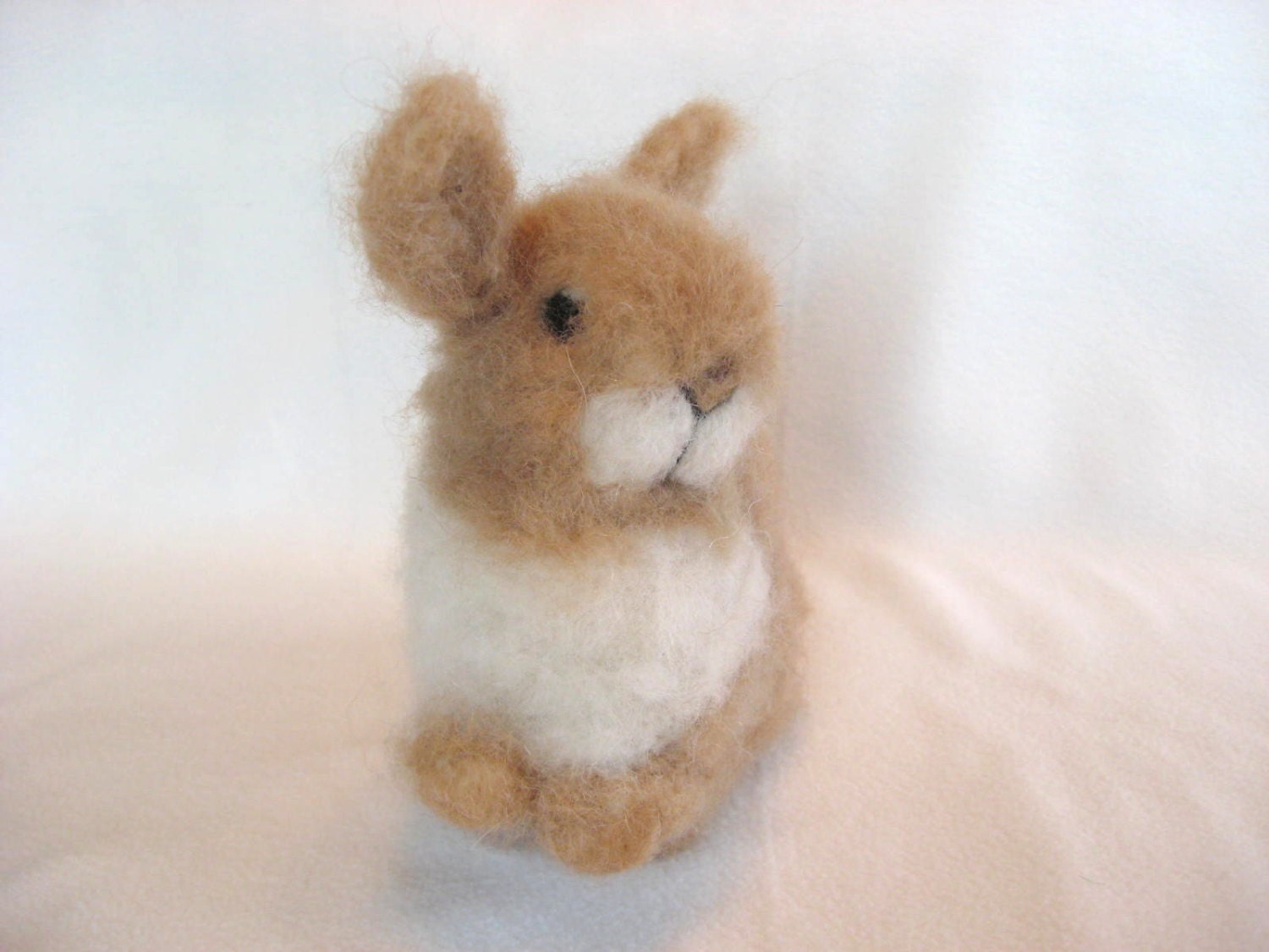 Bailey a Super Soft Sweet Bunny Rabbit Cute Felted Alpaca OOAK Artist Lovinclaydolls Easter Spring Gift Lovin Clay Dolls Lisa Haldeman