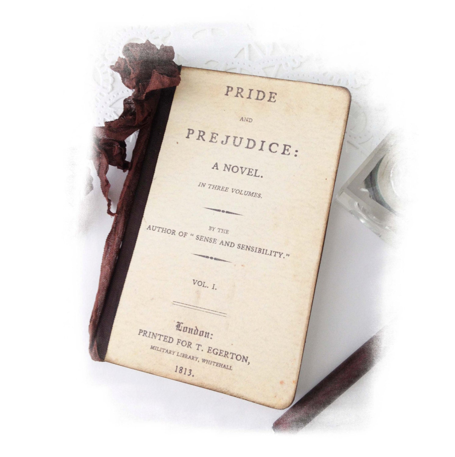 Pride and Prejudice Journal, Jane Austen Bicentennial Journal, Mini Journal. Moleskine Gifts for Her, Regency Fashion