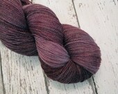 Hand-painted Superwash Merino & Bamboo Lace Yarn, 875 yards/ 100 grams